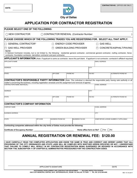Please email nrhpinrhtx. . City of dallas contractor registration renewal